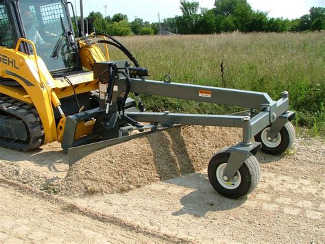 skid steer grader attachment price|grading attachments for skid steer.